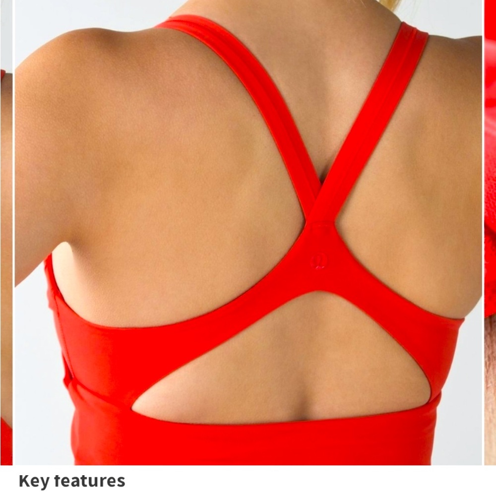 LULULEMON ATHLETICA WRAP IT UP TANK LIKE NEW 10
